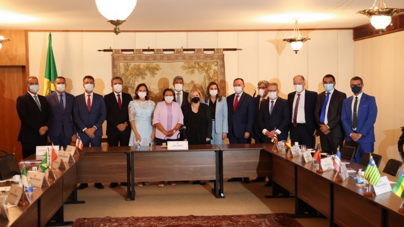 Encontro foi organizado pelo Fórum de Governadores, que se reúne nesta terça (13) -Foto: Grégori Bertó / Palácio Piratini