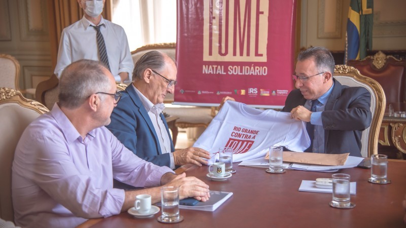 Com a adesão, Apaes atuarão na arrecadação de alimentos e cestas básicas e também no recebimento de doações -Foto: Rodrigo Ziebell / Palácio Piratini