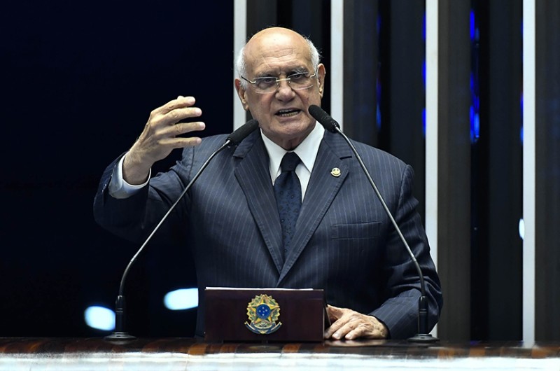 Lasier foi eleito em 2014 e não conseguiu se reeleger em outubro - Waldemir Barreto/Agência Senado