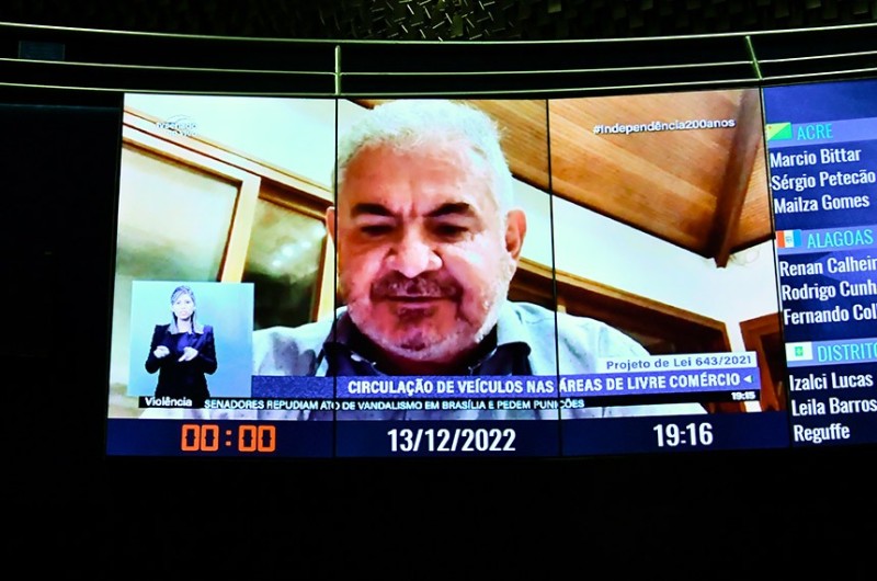 A relatoria foi do senador Ângelo Coronel - MAYRA