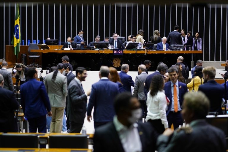 Sessão do Congresso reúne deputados e senadores - (Foto: Pablo Valadares/Câmara dos Deputados)