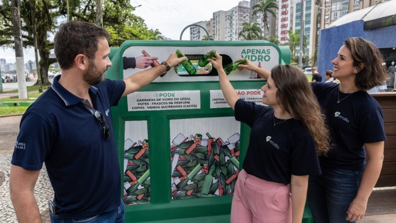 Inicialmente, serão instalados 45 pontos de entrega voluntária (PEV) em nove municípios do Litoral Norte -Foto: Divulgação