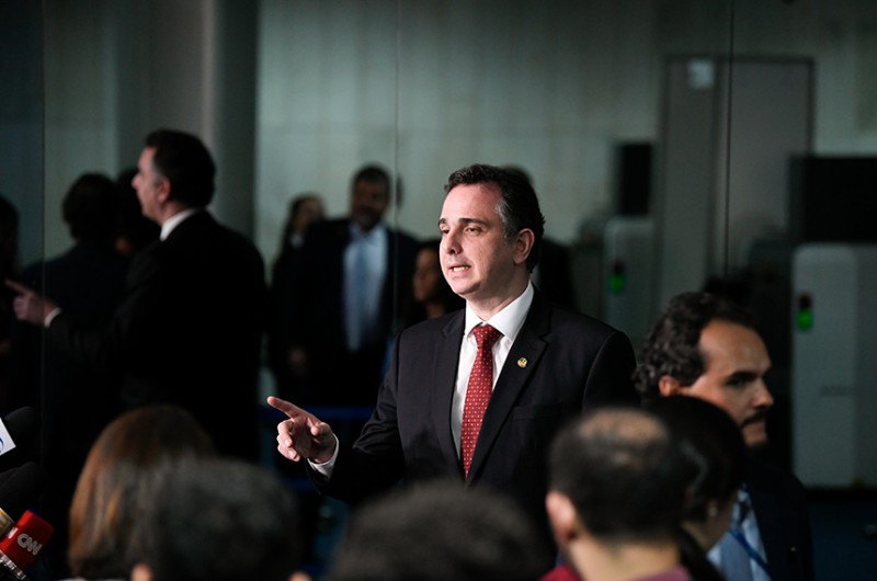 Presidente também considerou que projeto sobre a Lei das Estatais possa não ser votado ainda este ano - Roque de Sá/Senado Federal