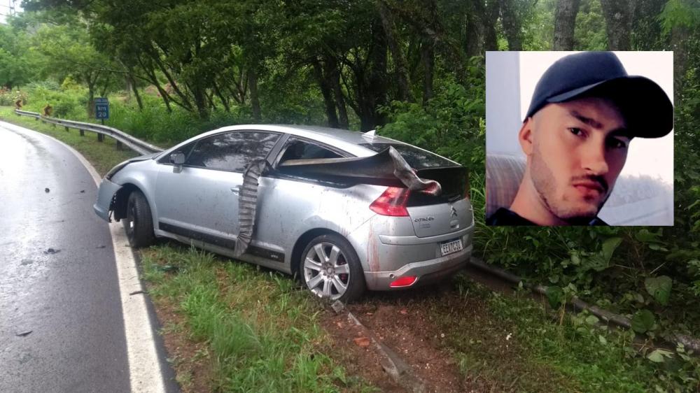 Diego Mateus (foto menor) tinha 24 anos e era morador de Canela - Foto: Bombeiros Voluntários de Nova Petrópolis