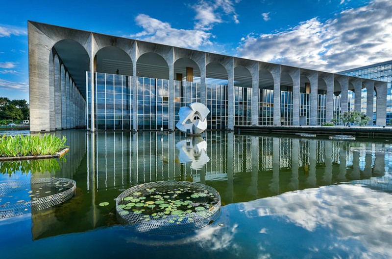 Palácio do Itamaraty, sede do Ministério das Relações Exteriores (MRE) - MRE