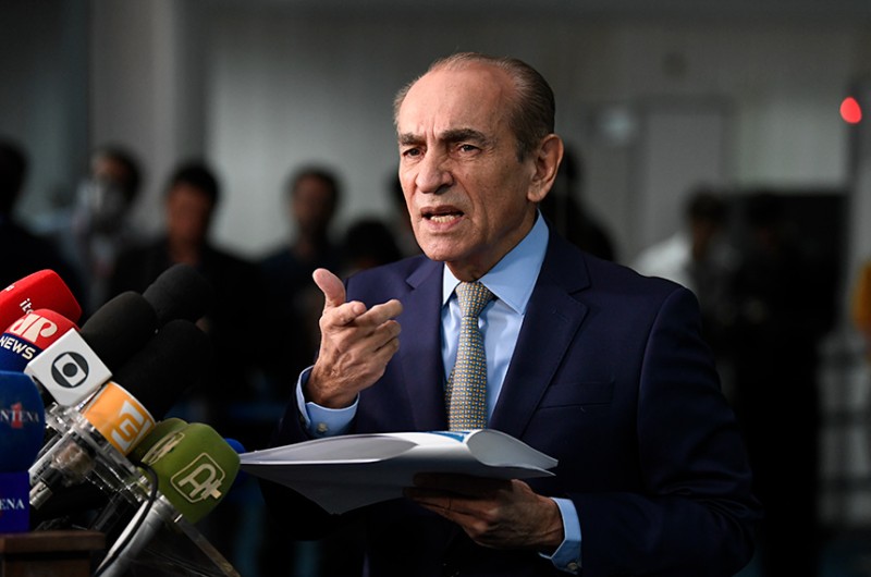 O relator-geral do Orçamento de 2023, senador Marcelo Castro, vai apresentar a versão final do seu relatório - Roque de Sá/Agência Senado