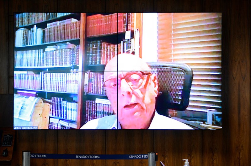 Esperidião Amin foi o relator da matéria no âmbito da Comissão de Educação do Senado (CE) - Pedro França/Agência Senado