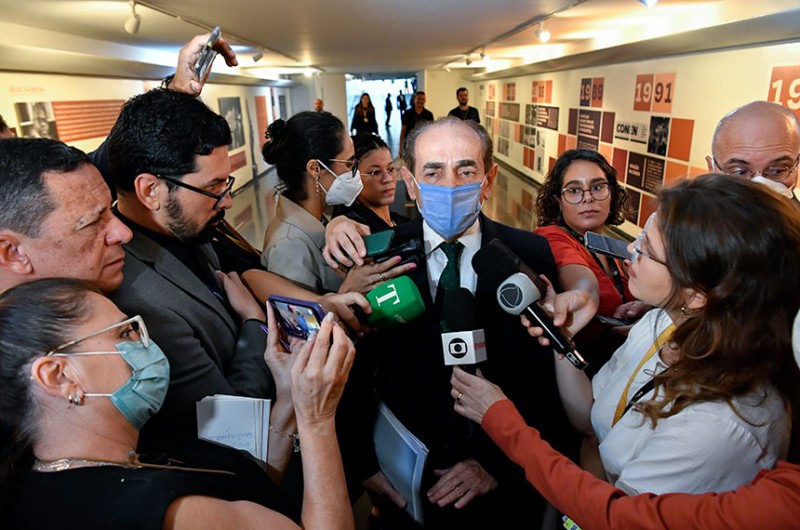 O senador Marcelo Castro é relator-geral do Orçamento - Waldemir Barreto/Agência Senado