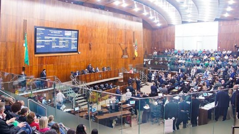 Na noite desta terça-feira (20), parlamentares concluíram as votações em plenário de 2022 -Foto: Paulo Garcia / Agência ALRS / Divulgação