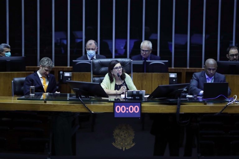 Bia Kicis preside a sessão do Plenário - (Foto: Bruno Spada/Câmara dos Deputados)