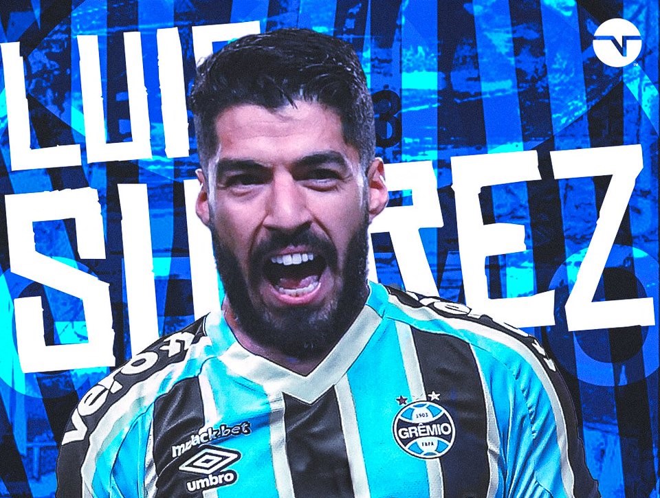 Atacante uruguaio já disse sim à direção gremista e deve desembarcar em Porto Alegre - Foto: Reprodução Twitter