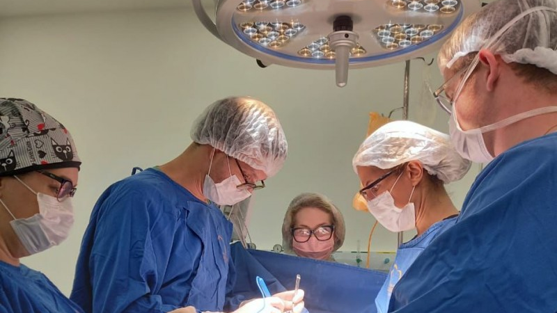 Instituição é destaque em procedimento para desobstrução das vias biliares -Foto: Divulgação / Hospital Regional de Santa Maria