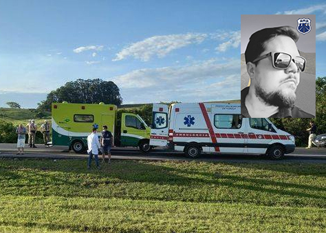 João Manoel Pinho morreu atropelado em serviço na antevéspera do Natal - Foto: PRF/Divulgação