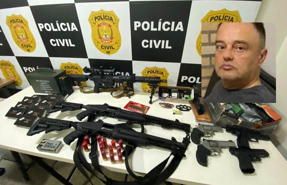 Geoge Sousa tem uma empresa de uma empresa de vestuário no Pará e está em Brasília desde 31 de outubro - Foto: Polícia Civil/Divulgação