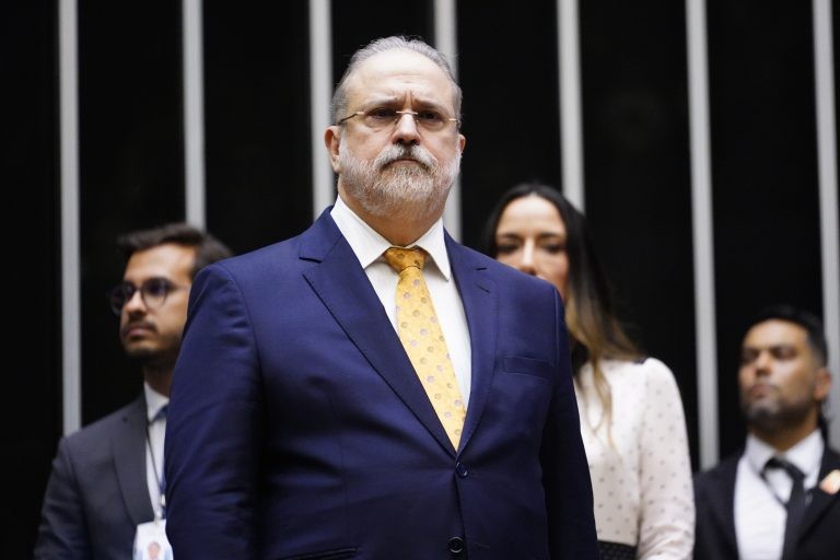 Augusto Aras afirma que reestruturação é necessária porque a legislação ampliou a competência da Justiça Militar - (Foto: Pablo Valadares/Câmara dos Deputados)