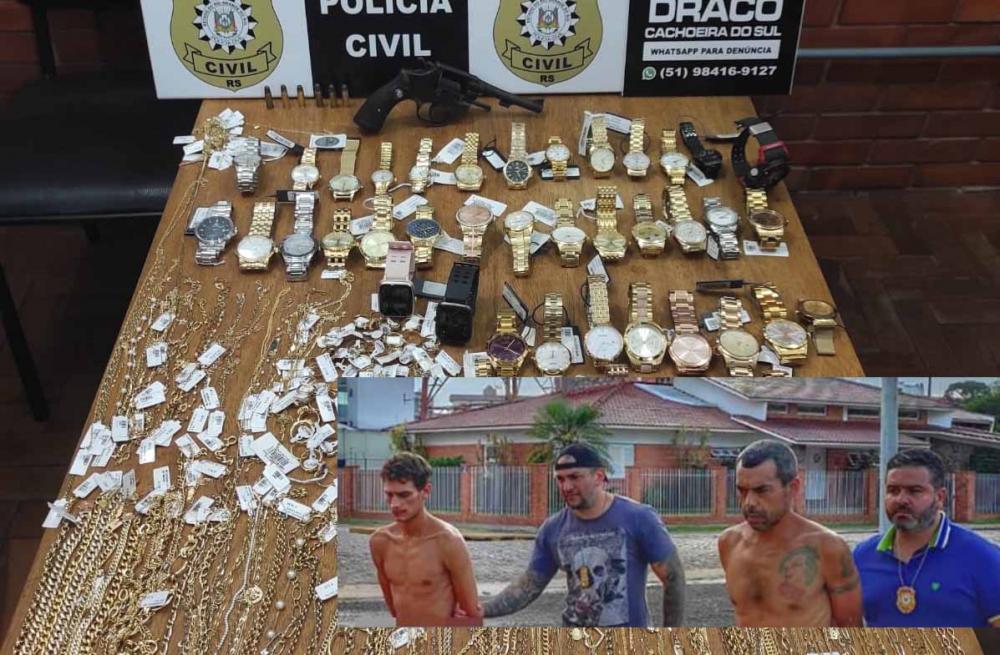 William Machado de Lima e Luís Antônio França Aires, o Tonho da Lua, foram capturados horas depois do crime - Fotos: Polícia Civil/Divulgação