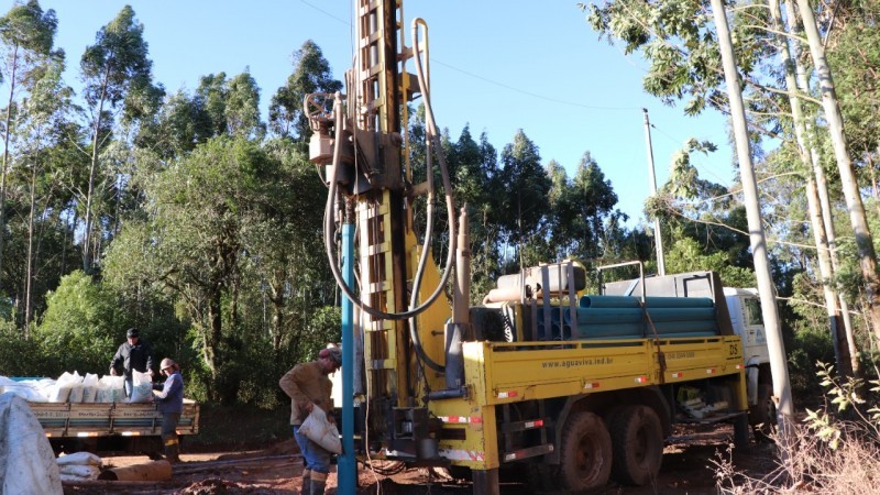 Poços perfurados promovem acesso à água e diminuem danos causados pela estiagem -Foto: Divulgação SOP