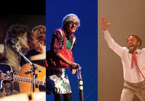 Edição CCOM Funarte - 1. Cassia Eller e Nando Reis em fotografia de Marcos Hermes exibida na exposição 