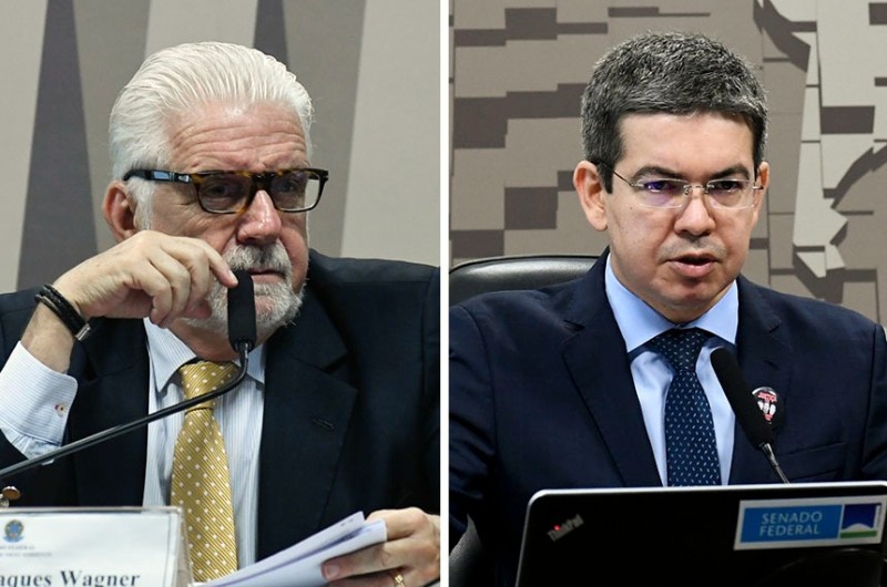 Wagner será lider no Senado e Randolfe no Congresso - Geraldo Magela/Agência Senado