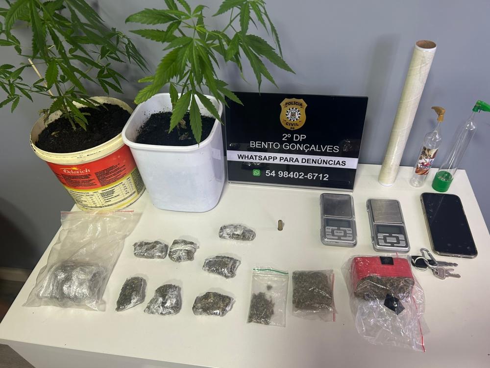 Dois homens são presos em operação policial em Bento Gonçalves