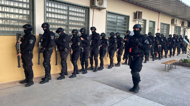 A revista ocorreu em dois módulos da PEBG. Crédito: Divulgação / Imprensa Susepe