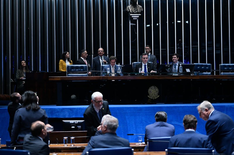 Pacheco (C): essa minoria não representa o povo brasileiro - Edilson Rodrigues/Agência Senado