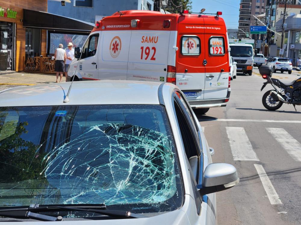 De acordo com as informações, o motorista do veículo não viu a vítima devido o reflexo do sol. Crédito: NB Notícias 