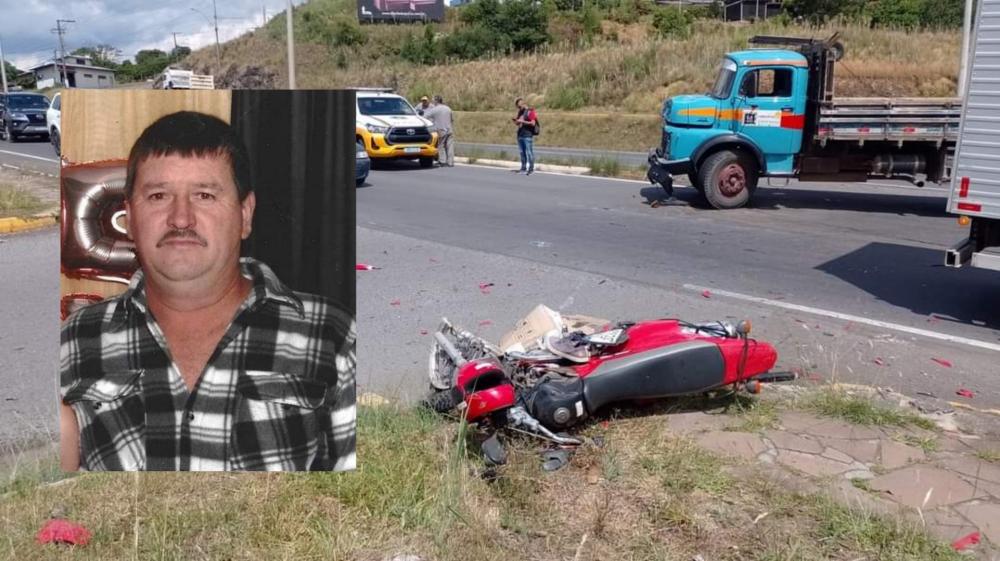 Crédito (foto do acidente): Luís Carlos Muller/Rádio Spaço FM 