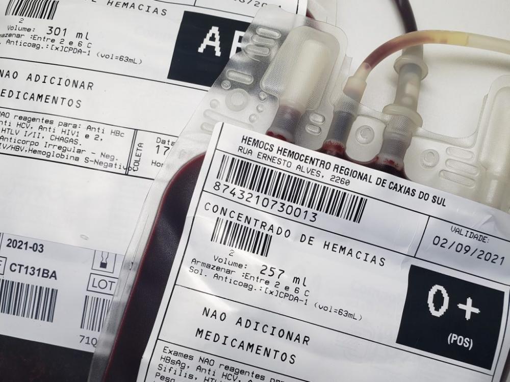 A maior parte das doações foram realizadas durante os eventos realizados em Bento Gonçalves. Crédito: Divulgação