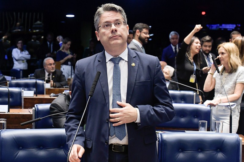 Segundo Alessandro, a PEC resulta dos atos de vandalismo nas sedes dos Três Poderes no domingo, 8 de janeiro - Waldemir Barreto/Agência Senado