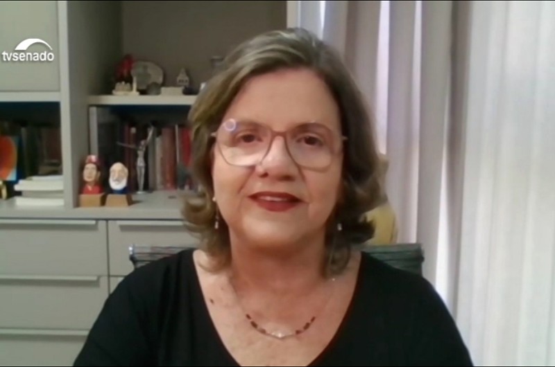 Teresa participou da equipe de transição do novo governo - Reprodução/Tv Senado