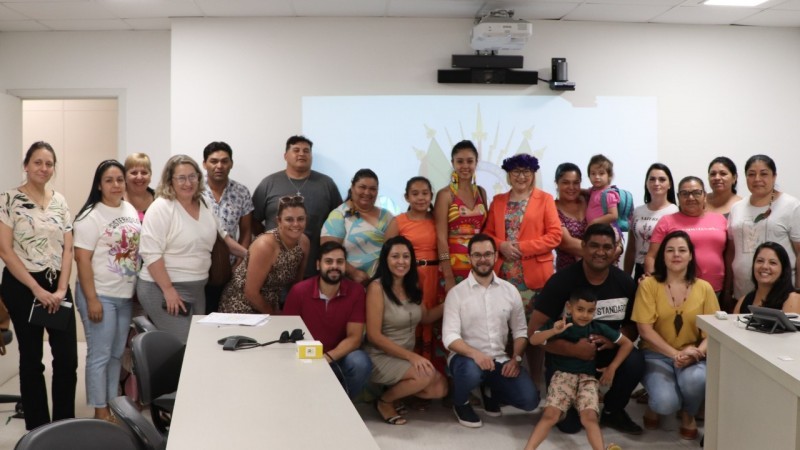 Gestores de saúde, secretários, prefeitos e lideranças indígenas participaram da reunião -Foto: José Luís Zasso/Ascom SES