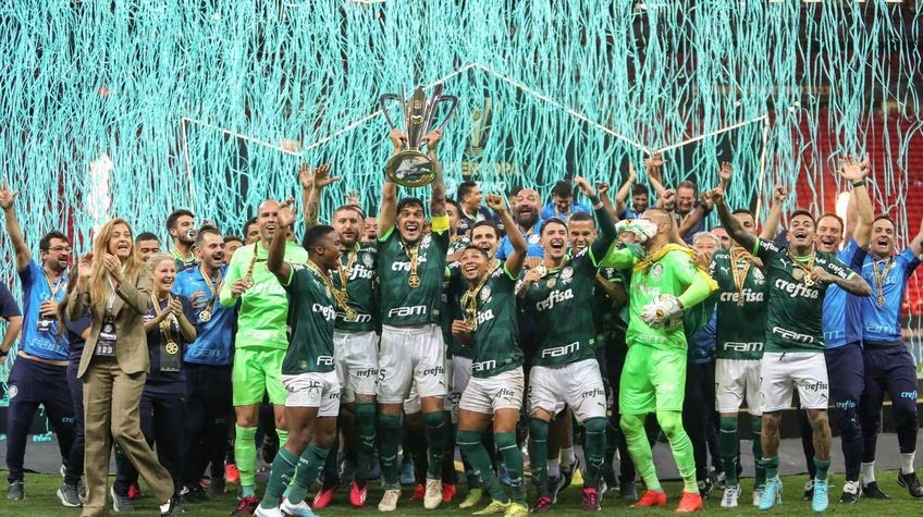 Mais um título para a incrível coleção do técnico Abel Ferreira - Fotos: Estadão/Conteúdo