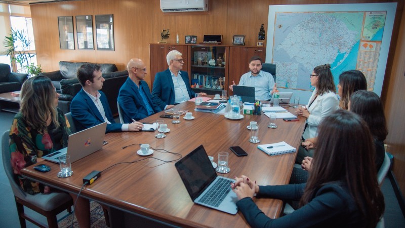 Gabriel disse que selecionou integrantes do GPE com base em critérios técnicos e experiência em áreas determinantes -Foto: Rodrigo Ziebell/Ascom GVG