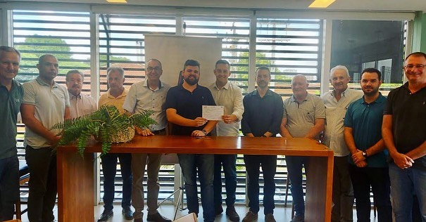 Grupo Progressista se reuniu para receber o novo vereador 