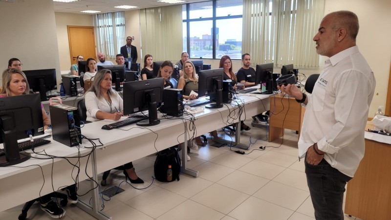 No total, 95 operadores de segurança serão treinados -Foto: Anelize Sampaio/Ascom SSP