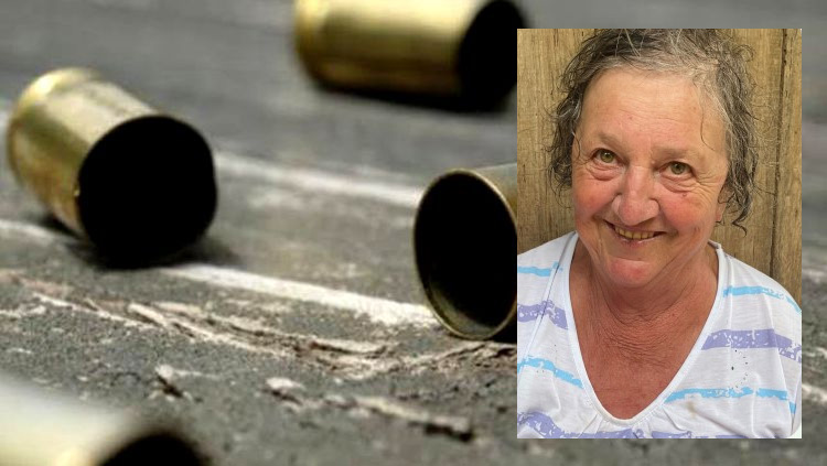 Gema Spezia tinha 76 anos e foi atingida no pescoço pelo disparo do próprio filho - Foto: Divulgação
