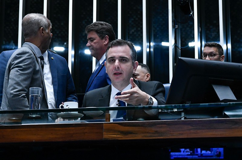 Presidente do Senado, Rodrigo Pacheco informou que estabelecerá um cronograma para a formação das comissões - Geraldo Magela/Agência Senado
