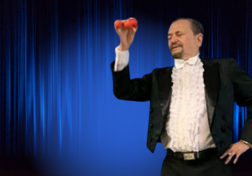 Palestra sobre mágica - (Foto: produção do Mágico King | editada pela CCOM Funarte)