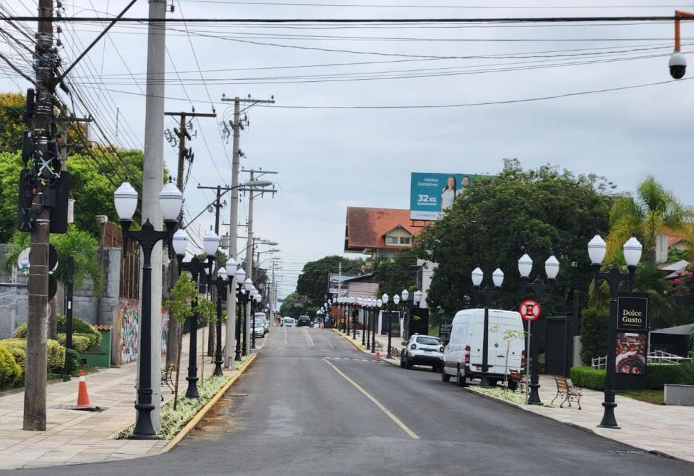 Obras na Via Gastrô, em Bento Gonçalves, recebem aditivo de R$ 768,1 mil