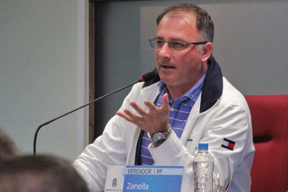 Zanella busca questionar e ouvir mais a população sobre o transporte público e Plano Diretor, além de procurar facilitar a vida do agricultor e empresário na questão do meio ambiente. Foto: Câmara de Vereadores/Divulgação