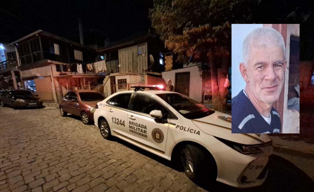 Luiz Cezar Teixeira (foto menor) tinha 54 anos e não tinha antecedentes criminais - Foto: Marcelo Teixeira/Rádio Caxias/Divulgação