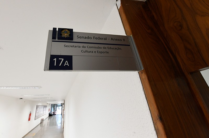 Comissão de Educação vai iniciar as atividades em 2023 com pelo menos nove projetos que podem entrar na pauta de votações - Roque de Sá/Agência Senado