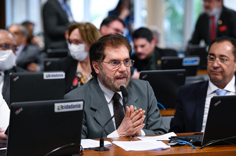 O senador Plínio Valério é o autor dessa proposta de emenda à Constituição (PEC) - Roque de Sá/Agência Senado