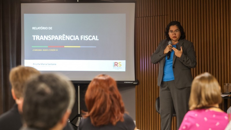 Pricilla alertou sobre os impactos da queda da receita em indicadores que vinham melhorando -Foto: Gustavo Mansur/Secom