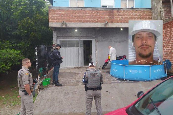 Leandro Brandão (foto menor) tiha 43 anos e envolvimento com o tráfico de drogas - Foto: Milena Schafer/Agência RBS/Divulgação