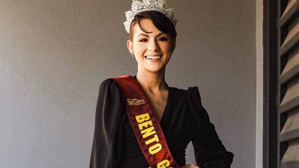 Amanda conta que está ansiosa para o concurso Garota da Praia e que as expectativas estão nas alturas. Crédito: Willian Camargo Fotografia