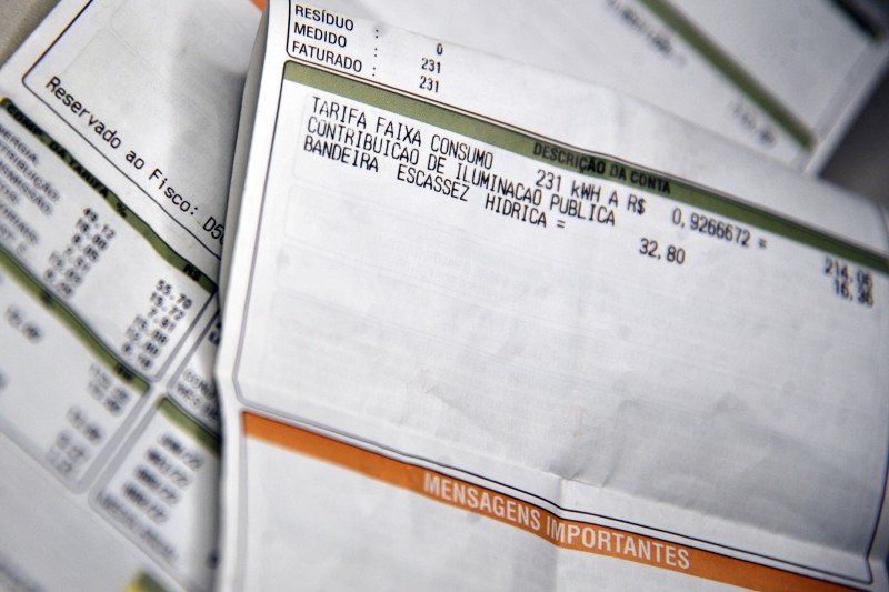 Conta de energia elétrica está prestes a completar um ano sem cobranças extras - Foto: Marcello Casal JrAgência Brasil