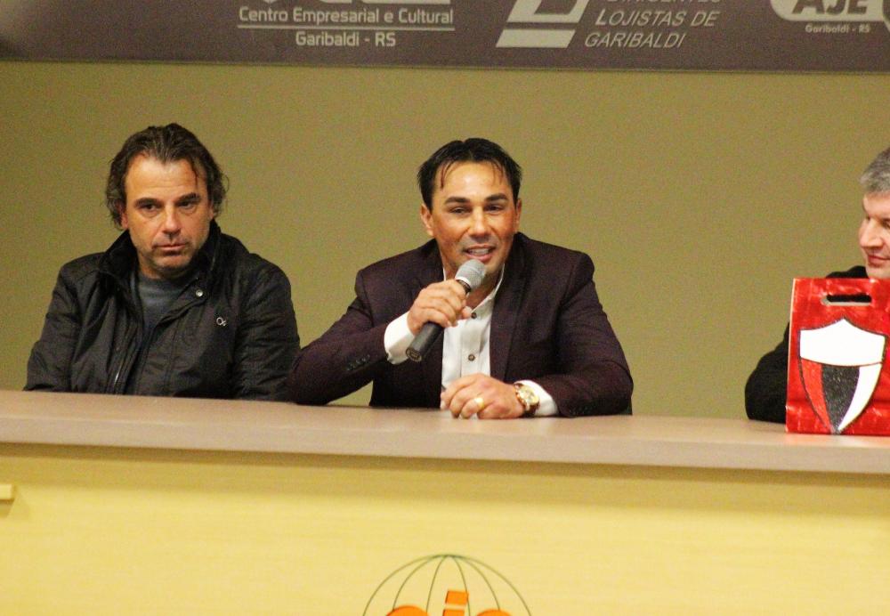 Pedro Santana é um dos empresários que garante o suporte financeiro do Garibaldi para a disputa das competições - Foto: Kévin Sganzerla