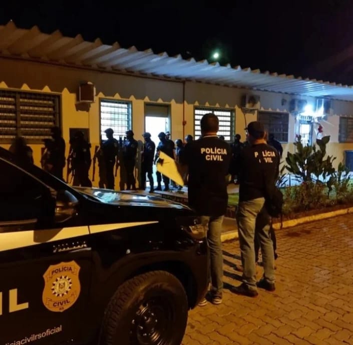 Na ação foi empregado um efetivo de 46 homens e mulheres entre as duas instituições. Crédito: Divulgação